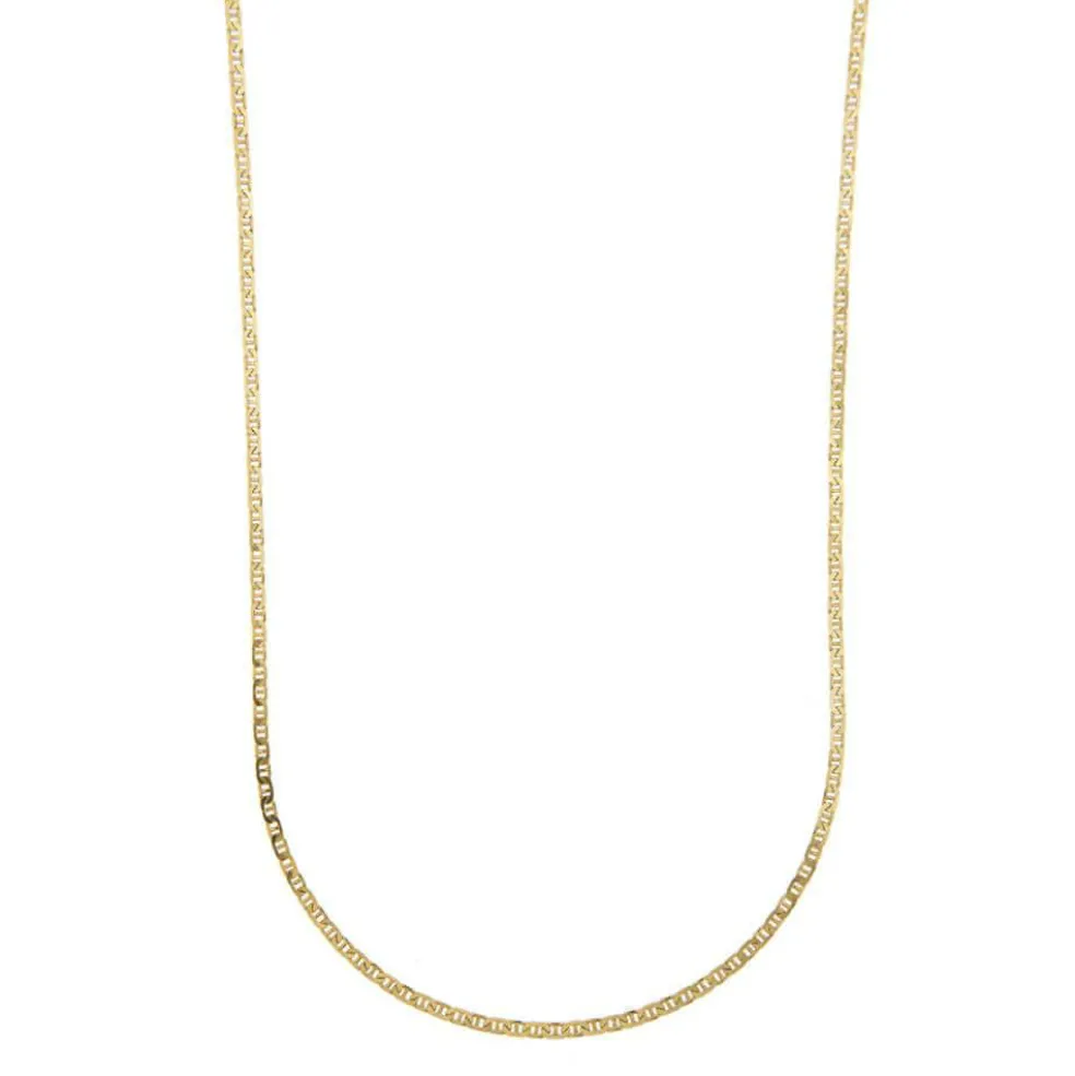 Collier en mailles croisées