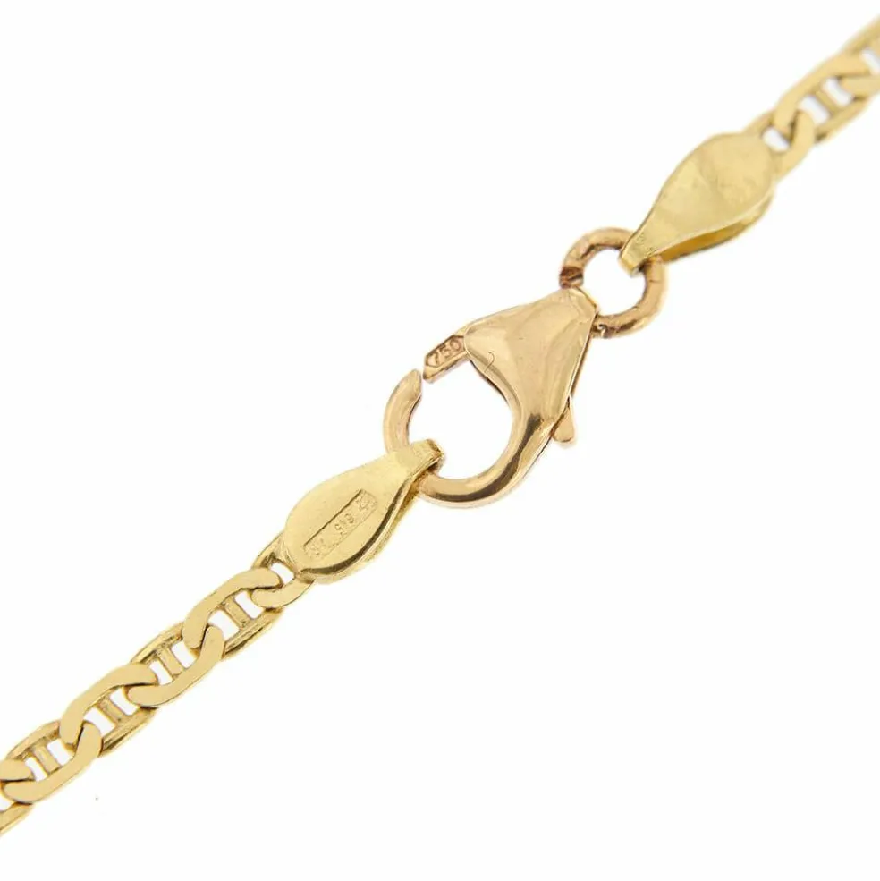 Collier en mailles croisées