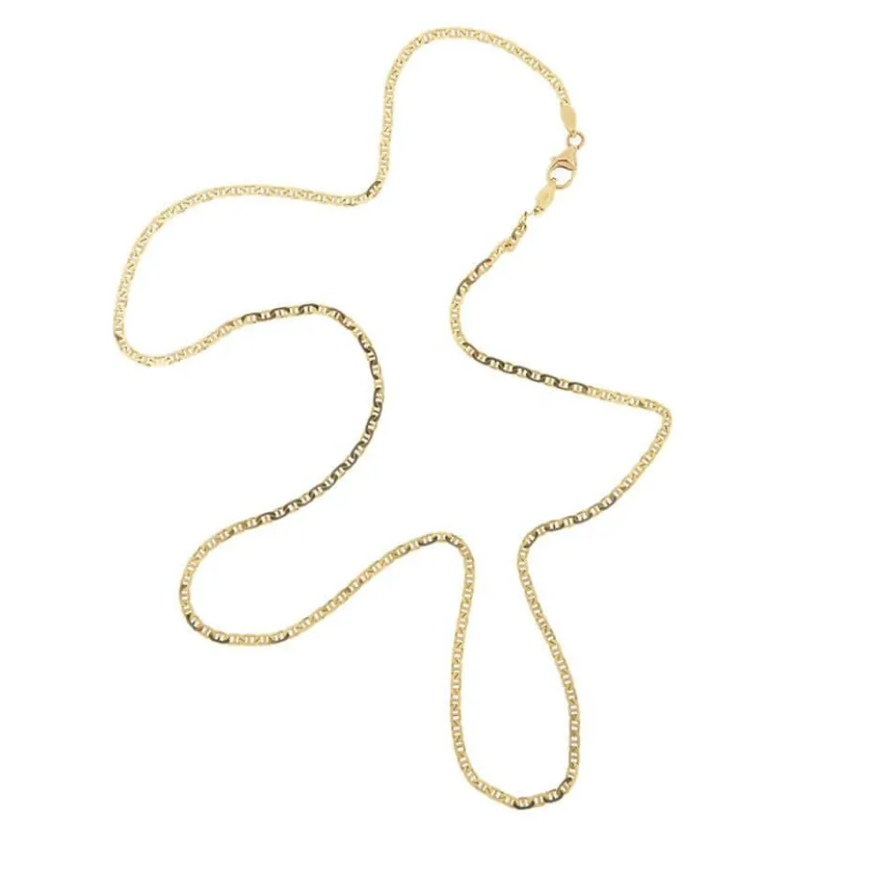 Collier en mailles croisées