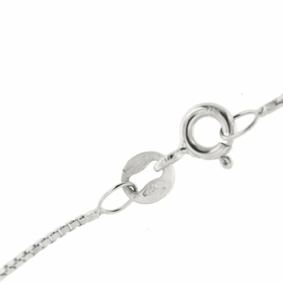Collier en or avec E et diamants