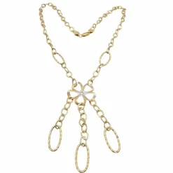 Collier en or bicolore