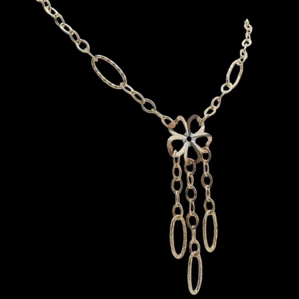 Collier en or bicolore