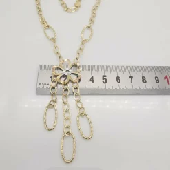 Collier en or bicolore