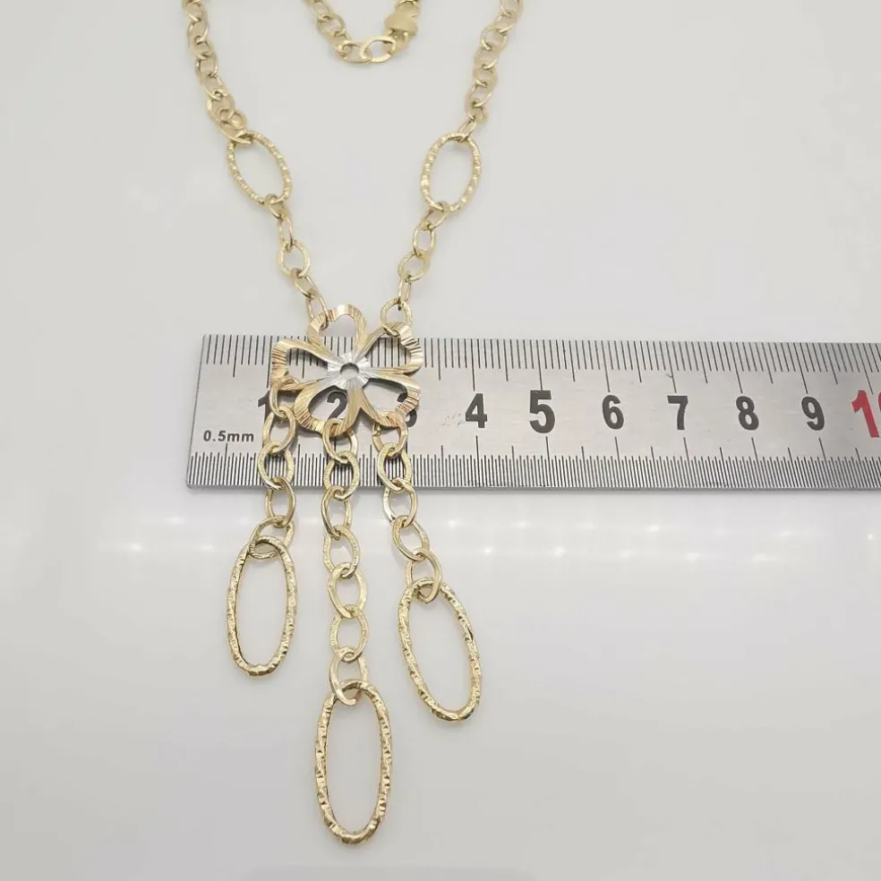 Collier en or bicolore