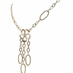 Collier en or bicolore