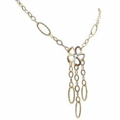 Collier en or bicolore