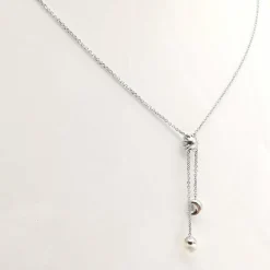 Collier en or blanc