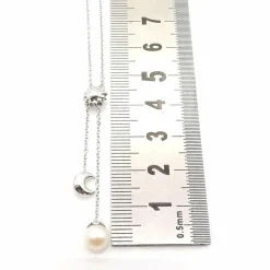 Collier en or blanc