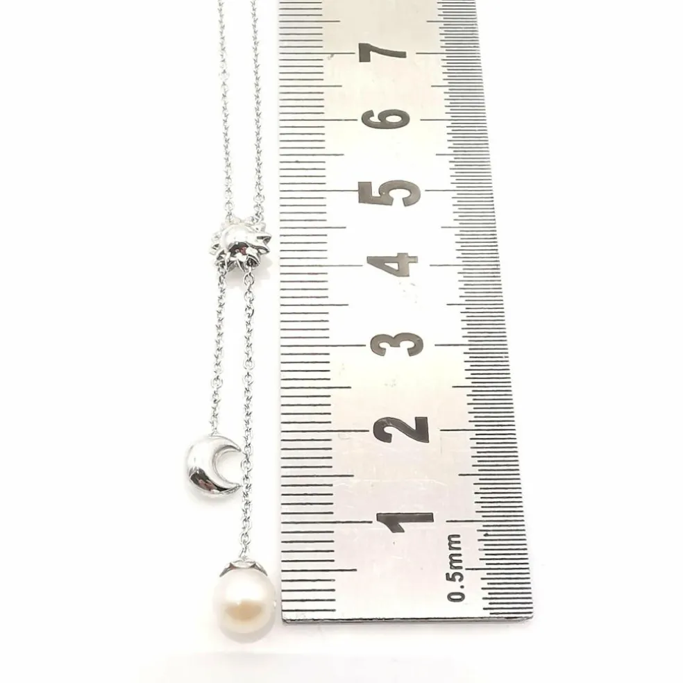 Collier en or blanc