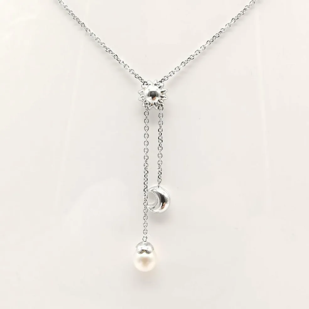Collier en or blanc