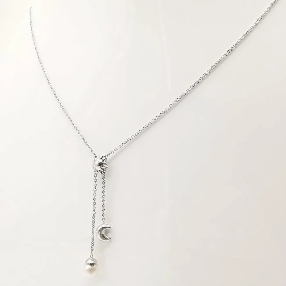 Collier en or blanc