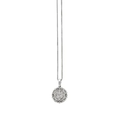 Collier en Or Blanc & diamants