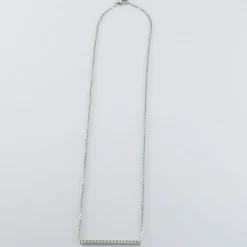 Collier en or blanc & diamants
