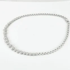 Collier en Or Blanc & diamants