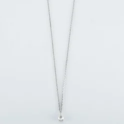 Collier en or blanc & diamants