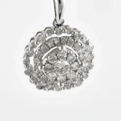 Collier en Or Blanc & diamants