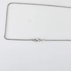 Collier en Or Blanc & diamants
