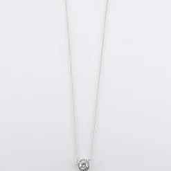 Collier en or blanc Diamants