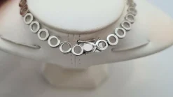 Collier en Or blanc, diamants
