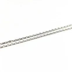 Collier en or blanc et citrine