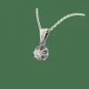Collier en or blanc et diamants