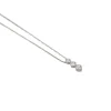 Collier en or blanc et diamants