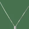 Collier en or blanc et diamants