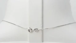 Collier en or blanc, tanzanite et diamants