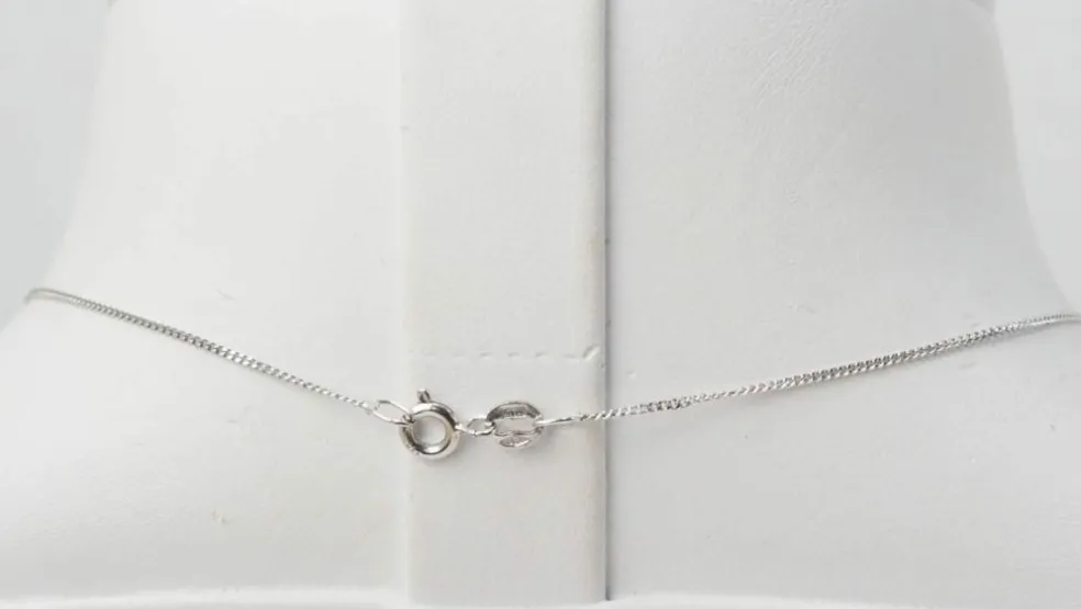 Collier en or blanc, tanzanite et diamants