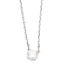 Collier en Or gris et diamant