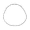 Collier en or gris et diamant