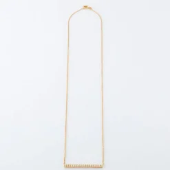 Collier en Or jaune & diamants
