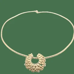 Collier en or jaune diamants