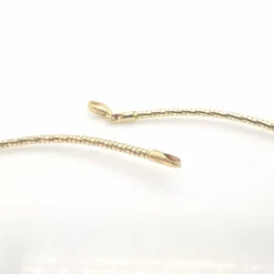 Collier en or jaune diamants