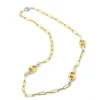 Collier en Or Jaune et Blanc