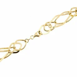 Collier en or jaune et diamants