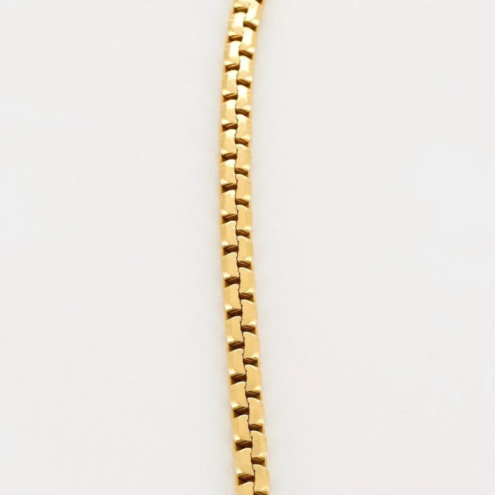 Collier en or jaune et diamant
