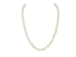 Collier en or jaune et perles d'Akoya