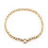Collier en or jaune maille jaseron