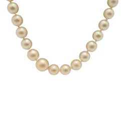 Collier en Or jaune, perle de culture