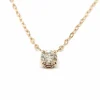 Collier en Or rose & diamant