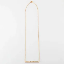 Collier en or rose & diamants