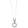 Collier en platine, diamant
