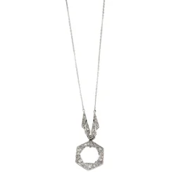 Collier en platine, diamant