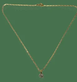 Collier et pendentif et diamant 0,90 ct