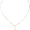 Collier et pendentif perle en or jaune