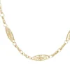 Collier filigrane Art Nouveau en or jaune