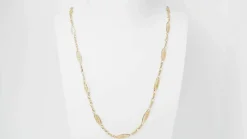 Collier filigrane Art Nouveau en or jaune