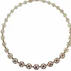 Collier filigrane or jaune
