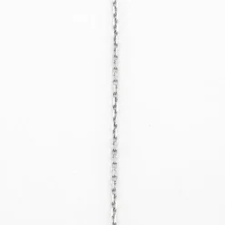Collier fleur Or blanc Diamants Perle